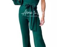 Enterizo Imperio Palazo Ejecutiva Fiesta Coctel Arma Tu Look