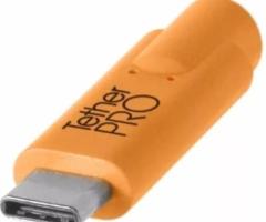 Cable Tether Tools Usb-C A Usb-C con entrada USB-C salida USB-C
