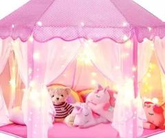 Castillo Armable De Princesa Con Luces Estrella Led Oferta!